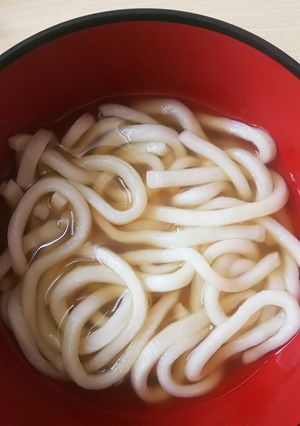 【レンジで】冷凍ゆでうどんの解凍-レシピのメイン写真