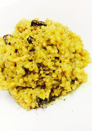 玄米 カレーリゾット コンフィ液で QC-レシピのメイン写真