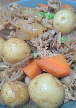 ウチの肉じゃが無水調理！-レシピのメイン写真