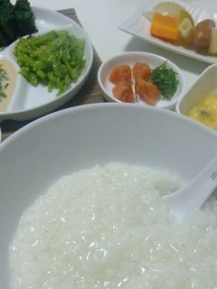 豪華な お粥♪低カロリーダイエット♪-レシピのメイン写真