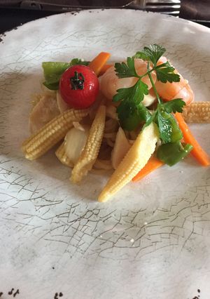 タジン鍋で柚子こしょうパスタ-レシピのメイン写真