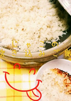 シンプルの極み~土鍋でじゃこの炊き込み飯-レシピのメイン写真