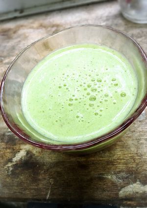 毎朝飲んでも飽きないグリーンスムージー♪-レシピのメイン写真