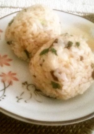 おかか昆布♪ねぎチーズ♪おにぎり-レシピのメイン写真