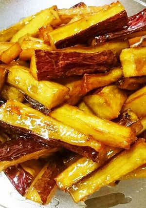 簡単！外はカリカリ、中はふんわり大学芋-レシピのメイン写真