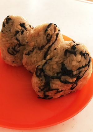 めっちゃおいしい♡たぬきおにぎり-レシピのメイン写真