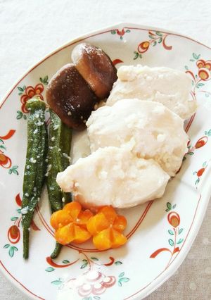鶏むね肉の塩麹蒸し-レシピのメイン写真