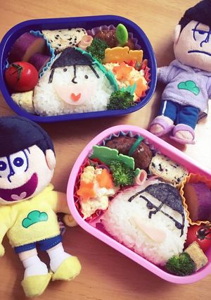 おそ松さんキャラ弁-レシピのメイン写真