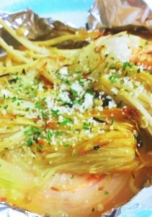 鮭のマジョラムホイル焼き-レシピのメイン写真