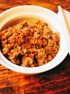 簡単 レンジで 豚そぼろ-レシピのメイン写真