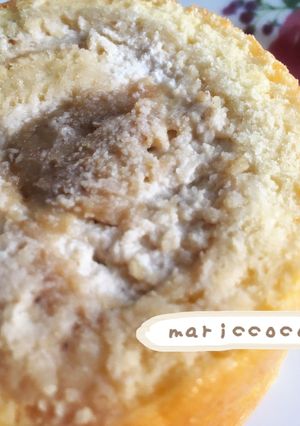 栗のふわふわロールケーキ ♪スポンジすぐ-レシピのメイン写真