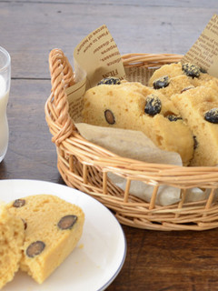 妊娠、授乳のおやつ!黒豆きなこ蒸しパン-レシピのメイン写真