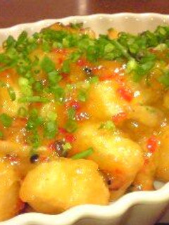 揚げ豆腐のスィートチリマヨ風味-レシピのメイン写真