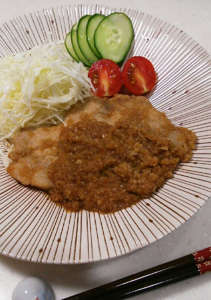 ポークソテー☆りんごと玉ねぎの和風ソース-レシピのメイン写真