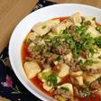 ぷるんとしたお豆腐の麻婆豆腐
