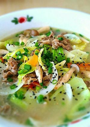 ソルロンタン風スープ(ラーメン・クッパ)-レシピのメイン写真