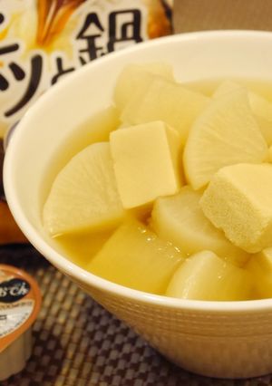おでん鍋の素で簡単★大根と高野豆腐の煮物-レシピのメイン写真
