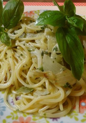 バリラでバジルのクリームパスタ☆彡-レシピのメイン写真