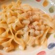 缶で簡単!クラムチャウダースープパスタ