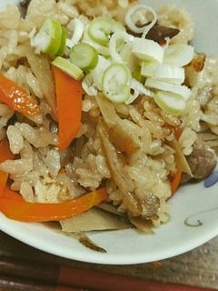 絶品!鶏肉とごぼうの炊き込みご飯-レシピのメイン写真