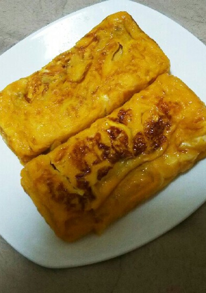 麺つゆで作るだし巻き卵-レシピのメイン写真