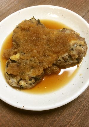 和風おろしソースの豆腐ひじきハンバーグ-レシピのメイン写真