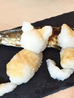 大根おろしアート猫-レシピのメイン写真