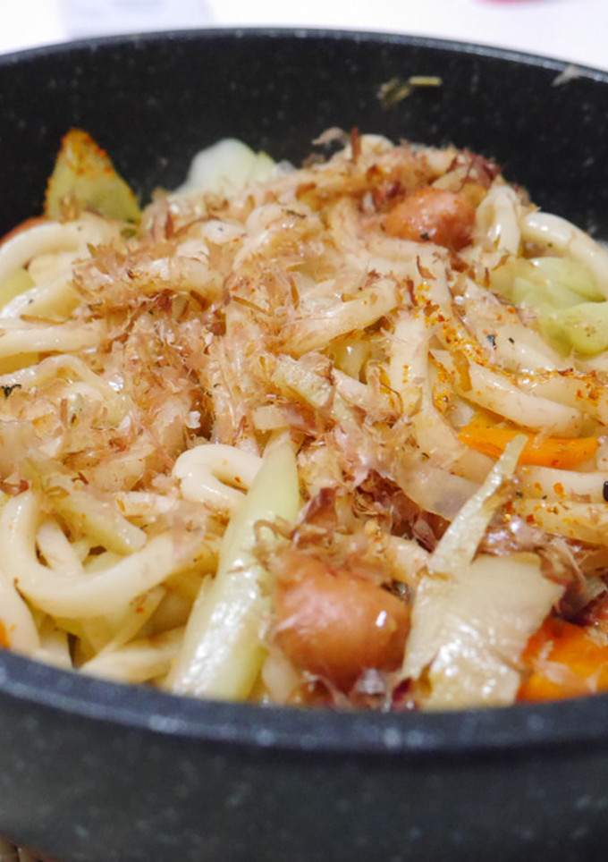 誰でも作れる！簡単焼きうどん-レシピのメイン写真