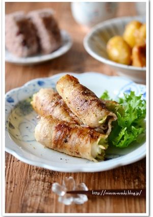 塩もみキャベツの豚肉巻きソテー-レシピのメイン写真