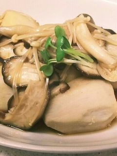 里芋の煮っころがし~秋のきのこあんかけ-レシピのメイン写真
