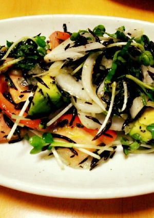簡単ひじきとお野菜たっぷりサラダ♥-レシピのメイン写真