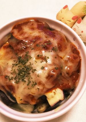 市販ソースで簡単★ミートなすグラタン♬-レシピのメイン写真