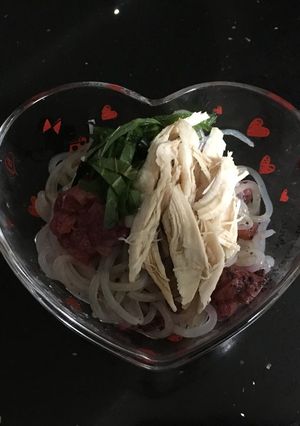 しらたきの梅あえ♡-レシピのメイン写真