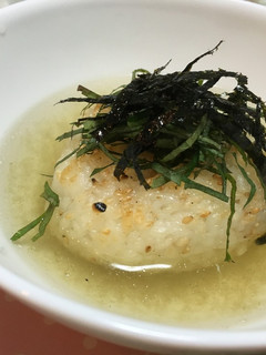 100点取ろぉ〜ン焼おにぎり茶漬け♪-レシピのメイン写真