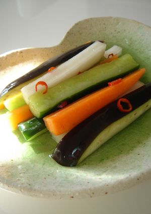 スティック野菜のお漬物-レシピのメイン写真