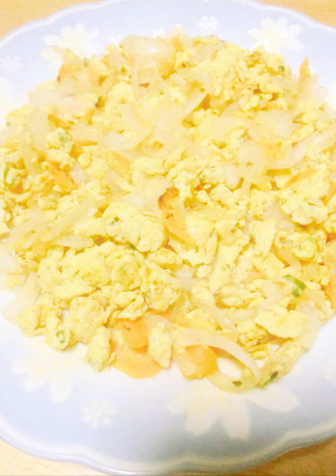 卵と野菜の和風炒め-レシピのメイン写真
