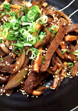 まるで肉⁈ 凍りコンニャクでピリ辛炒め☆-レシピのメイン写真