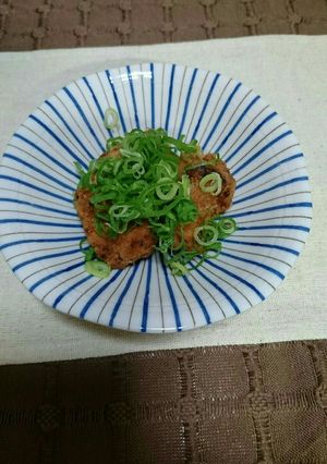 美味！ネギまみれの鶏ムネ唐揚げ-レシピのメイン写真