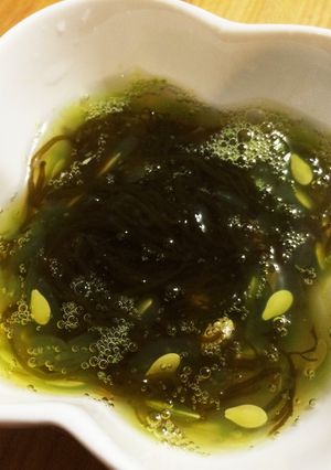 キワーノ入りもずく酢-レシピのメイン写真