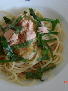 さっぱり青じそドレッシングパスタ-レシピのメイン写真