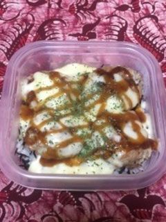 タッパ弁当・チーズハンバーグ-レシピのメイン写真
