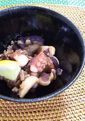 タコ茄子炒め-レシピのメイン写真