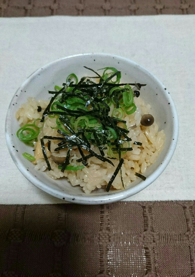 簡単！炊き込みご飯。玉ねぎもねっ！-レシピのメイン写真
