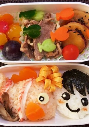 キャラ弁 ニモ (美ら海) 遠足 夏-レシピのメイン写真