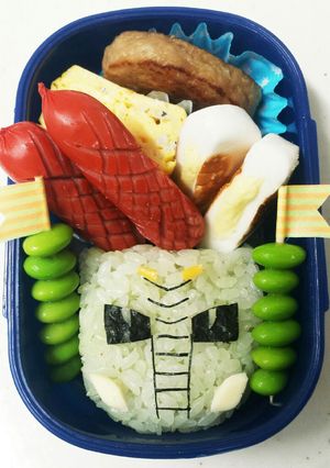 キャラ弁♡ジュウオウジャー☆エレファント-レシピのメイン写真