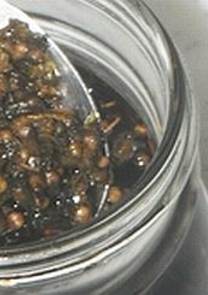 赤シソの実の醤油漬け-レシピのメイン写真