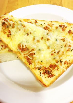 簡単♡ふりかけチーズトースト♡-レシピのメイン写真