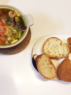 お家でアヒージョ-レシピのメイン写真