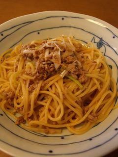 簡単!ねぎ味噌スパゲッティー-レシピのメイン写真