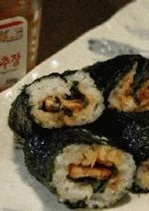 韓国風サーモンスキンロール-レシピのメイン写真
